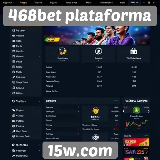 Recursos e funcionalidades disponíveis no 468bet