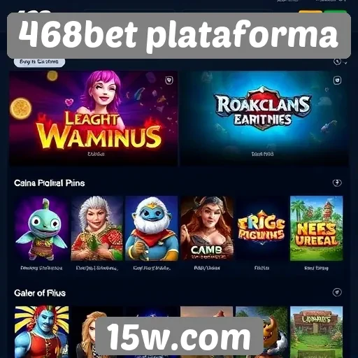 Comparativo de jogos disponíveis na 468bet plataforma